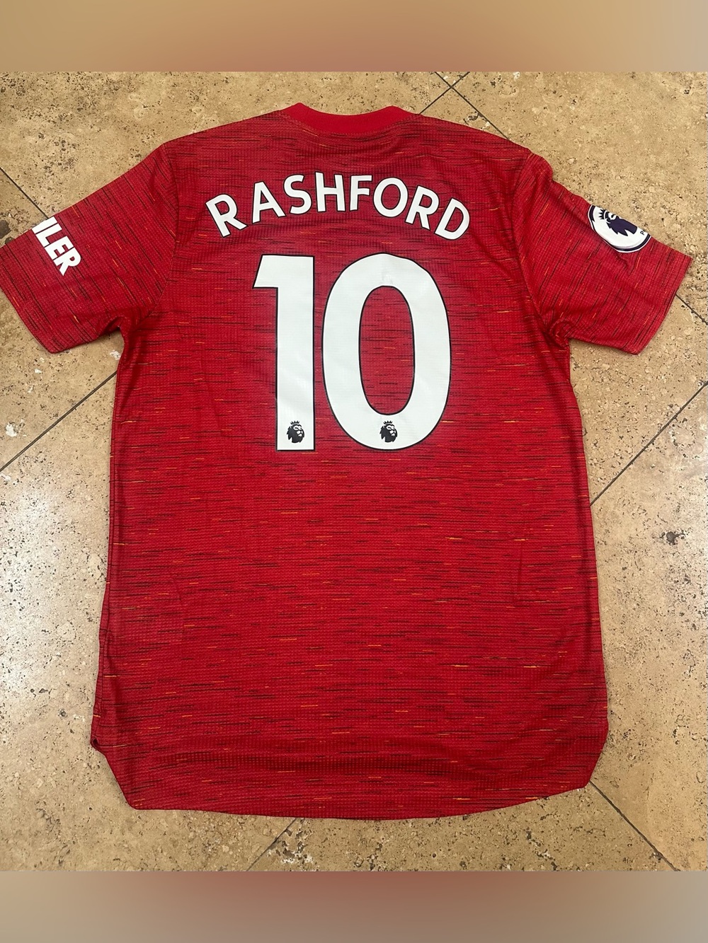 Official Adidas Manchester United 2020-21 Home Shirt- Marcus Rashford #10